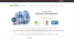 Desktop Screenshot of itemise.net